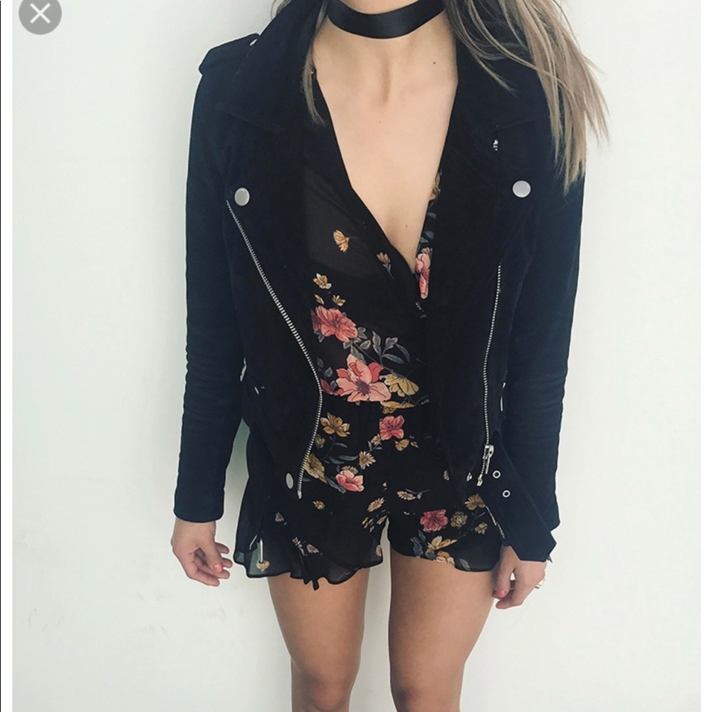 Forever 21 Floral Romper